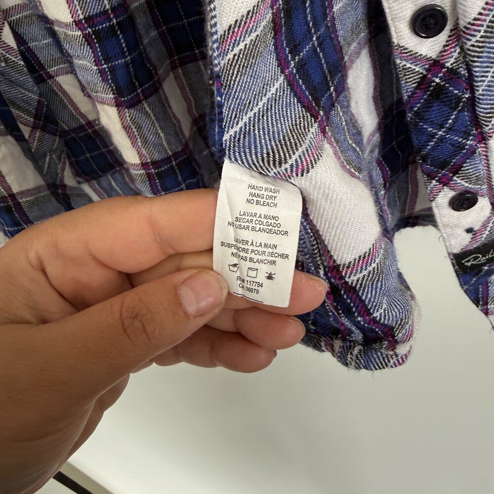 Rails button up flannel- Size small - Picture 3 of 6